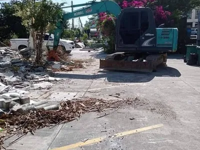 ผลงานนญาแบคโฮ