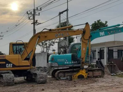 ผลงานนญาแบคโฮ