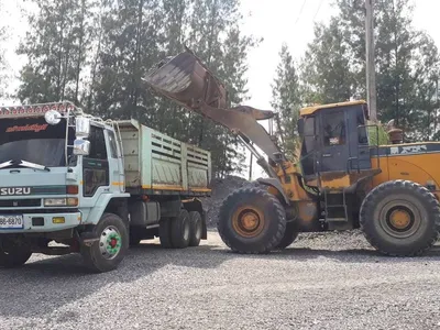 ผลงานนญาแบคโฮ