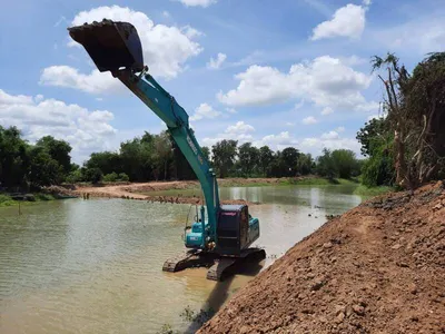 ผลงานนญาแบคโฮ