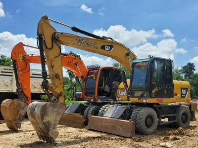 ผลงานนญาแบคโฮ